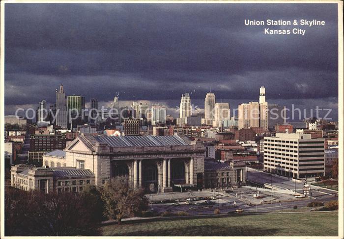 Kansas City Kansas Union Station and Skyline