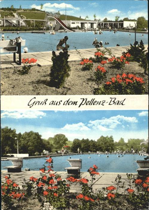 Andernach Rhein Rheinland-Pfalz Pellenzbad im Nettetal Schwimmbad