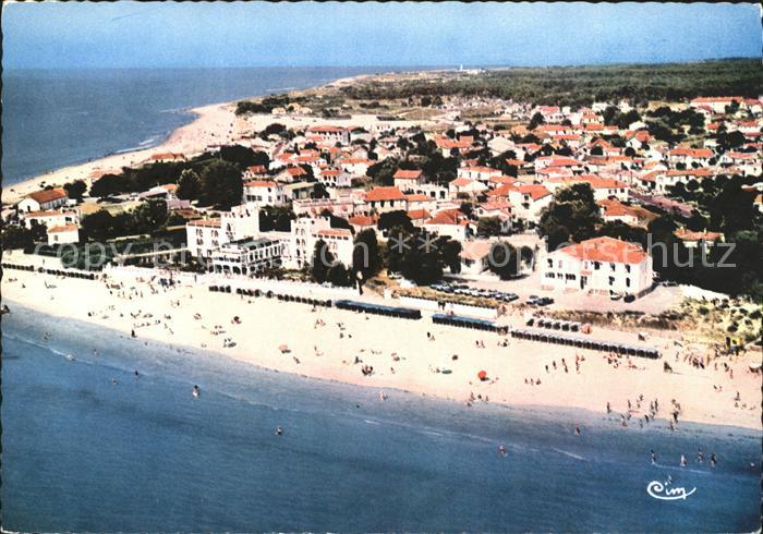 La Tranche-sur-Mer Plage vue aerienne