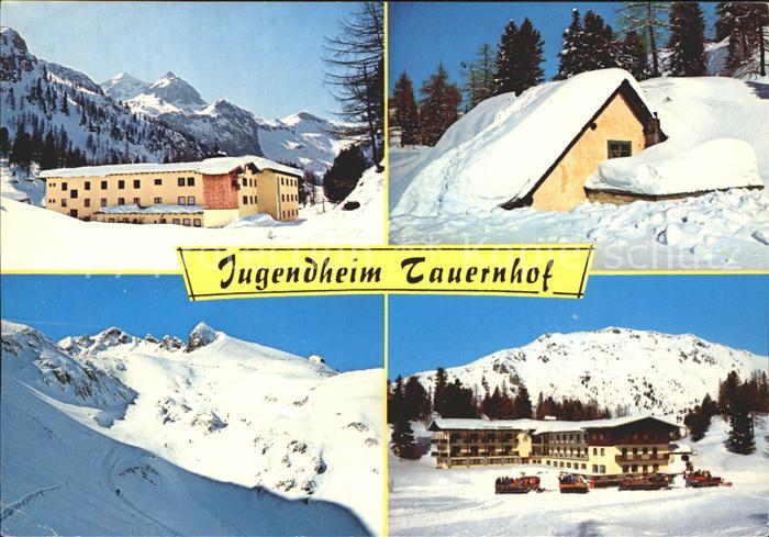 Obertauern Jugendheim Ferienheim Tauernhof Winterpanorama