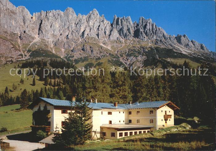 Muehlbach Hochkoenig Jugenderholungsheim Hochkeilhaus Berchtesgadener Alpen