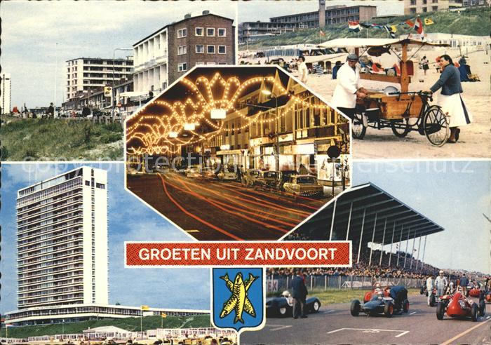 Zandvoort Holland Strand Hotel Hochhaus Motorsport