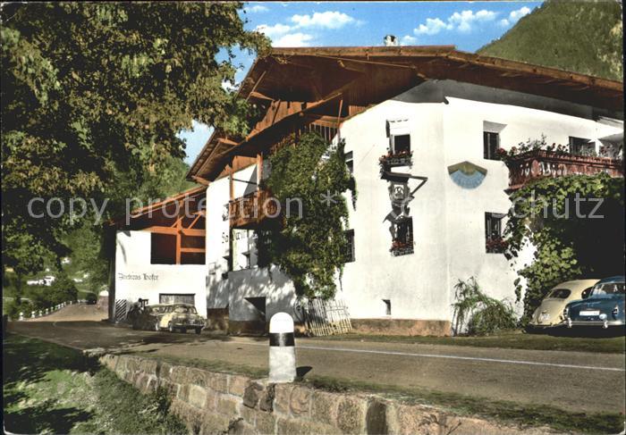 Meran Merano Albergo Sandwirt Geburtshaus Wohnhaus A. Hofer