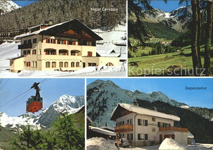 Sulden Solda Hotel Cevedale Dependance Alt Gampenhof Bergbahn