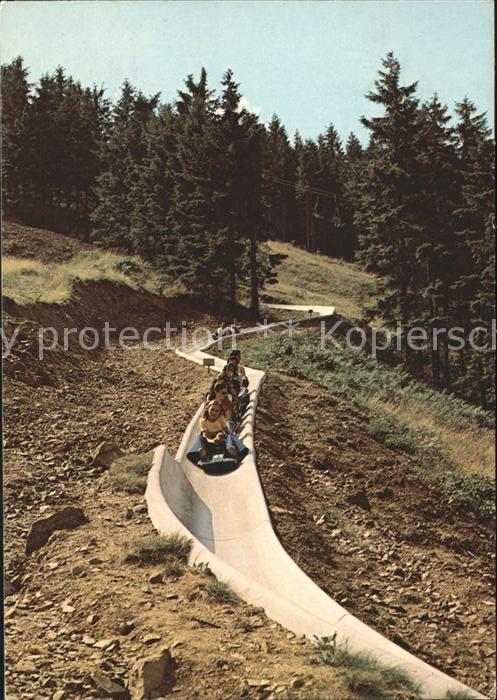 St Andreasberg Harz Sommer Rodelbahn
