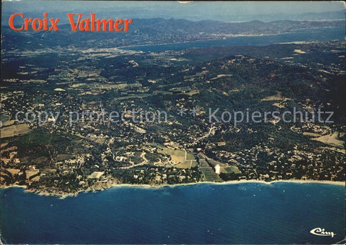 La Croix-Valmer Vue generale aerienne