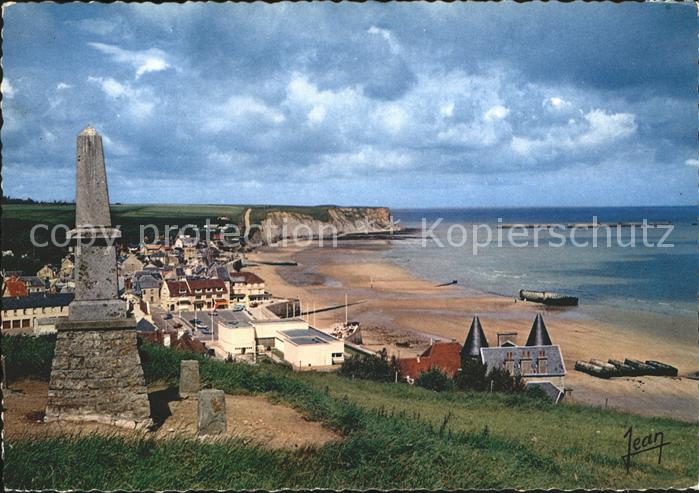 Arromanches-les-Bains Musee Les pontons Monument vue generale