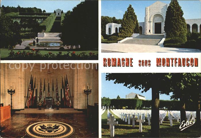 Romagne-sous-Montfaucon Cimetiere americain de Romagne Chapelle