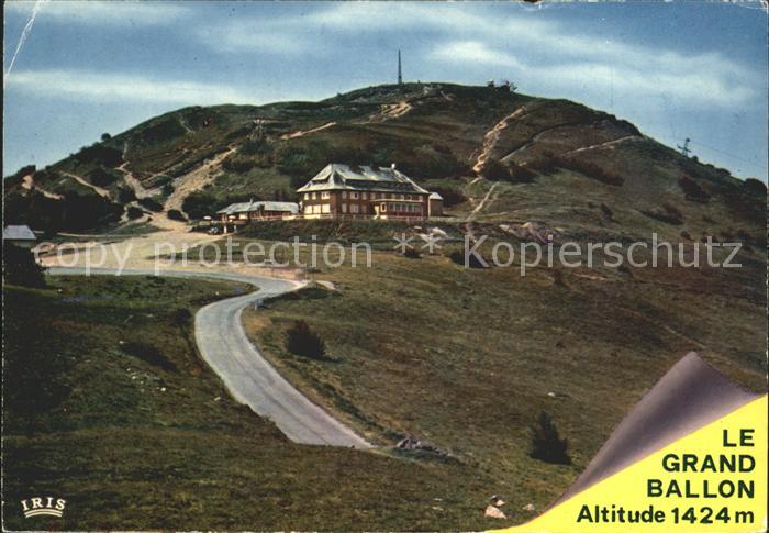 Grand Ballon Point culminant des Vosges Grosser Belchen Berggasthaus