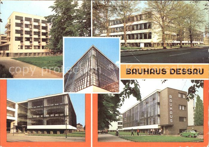 Dessau-Rosslau Bauhaus Atelierhaus Fachschule Werkstatt Gebaeude