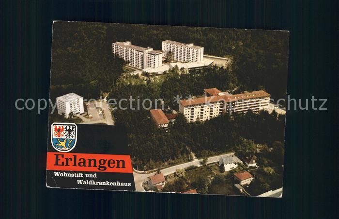 ERLANGEN Bayern Wohnstift und Waldkrankenhaus Fliegeraufnahme