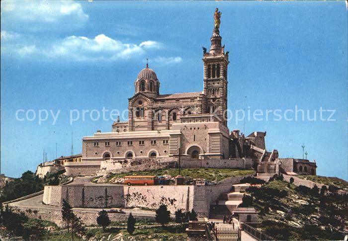 Marseille Bouches-du-Rhone Basilique Notre Dame de la Garde