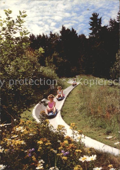 St Andreasberg Harz Super Rutschbahn am Mathias Schmidt Berg