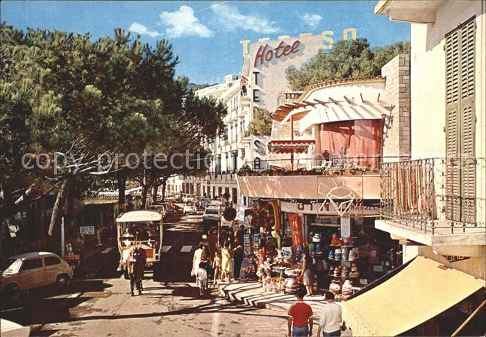 Diano Marina Strassenpartie Hotel Souvenirladen