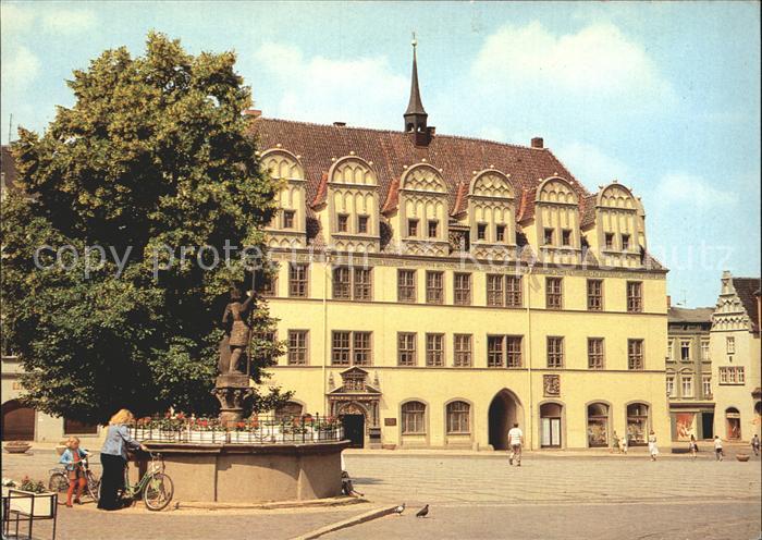 Naumburg Saale Rathaus Wilhelm Pieck Platz