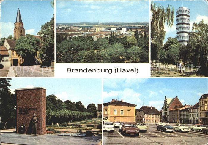 Brandenburg Havel Dom St Peter und Paul Friedenswarte Mahnmal der Opfer des Fasc