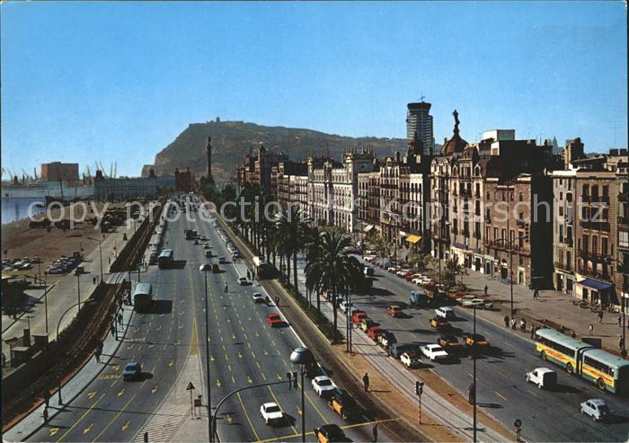 Barcelona Cataluna Paseo de Colon