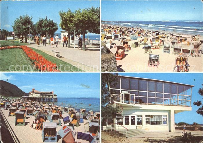 Ruegen Baeder der Insel Goehren Binz Sellin Baabe Promenade Strand HO Gaststaett