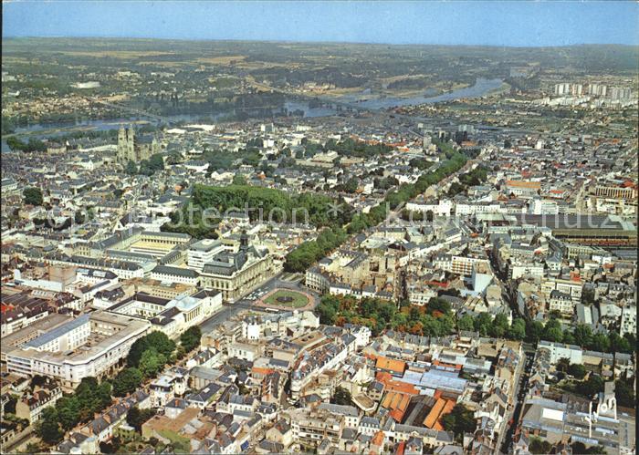 Tours Indre-et-Loire Vue generale aerienne