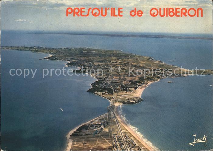 Presqu Ile de Quiberon Vue aerienne Collection Couleurs de Bre