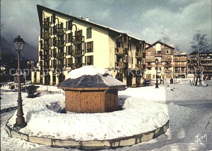 Chamonix Les Residence en hiver
