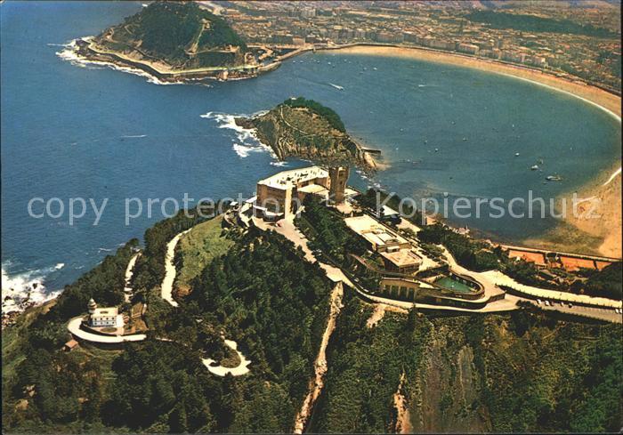 San Sebastian  Pais Vasco ES Hotel Monte Igueldo vista aerea
