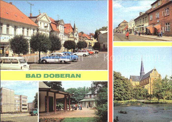 Bad Doberan Markt Ernst Thaelmann Strasse Oberschule Kamp Pavillon Bibliothek Mu