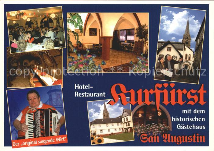 Bornhofen Kamp Hotel Restaurant Kurfuerst Historisches Gasthaus