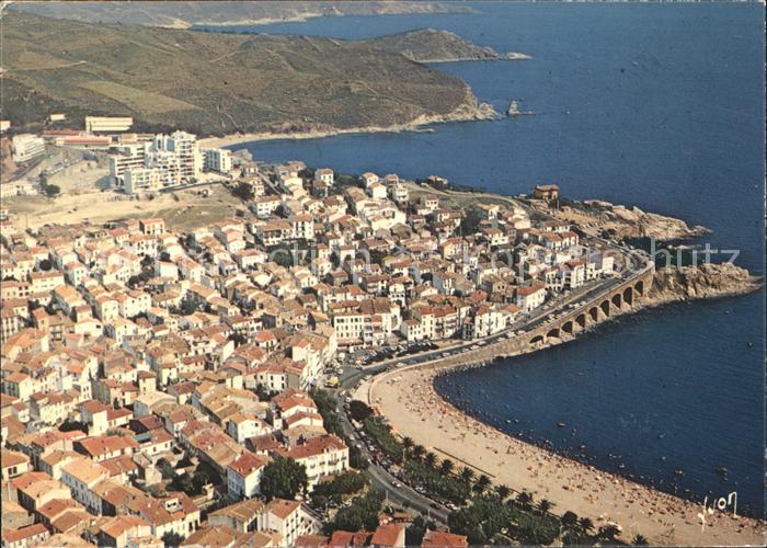 Banyuls-sur-Mer Vue generale aerienne