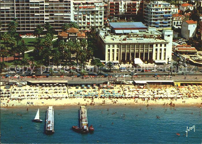 Cannes Alpes-Maritimes Palais du Festival Plage vue aerienne