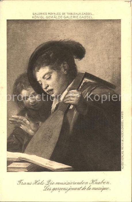 Hals Frans Die musizierenden Knaben