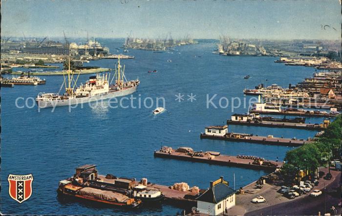 Hafenanlagen Amsterdam Schiffe
