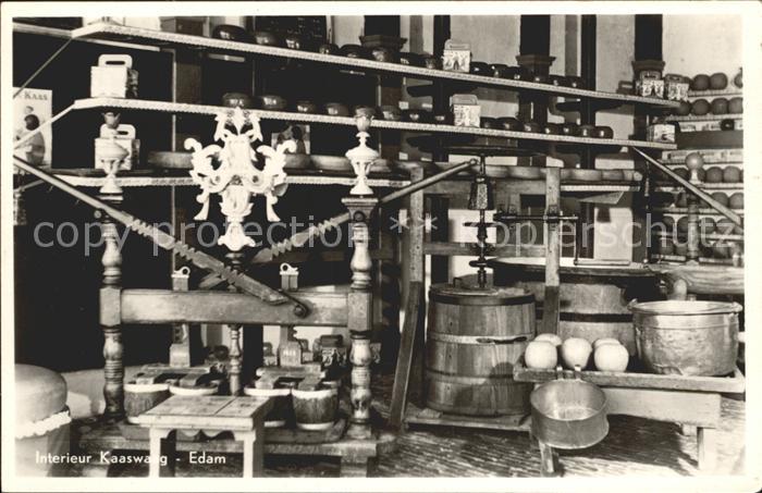 Kaeserei Kaese Interieur Kaaswaag Edam
