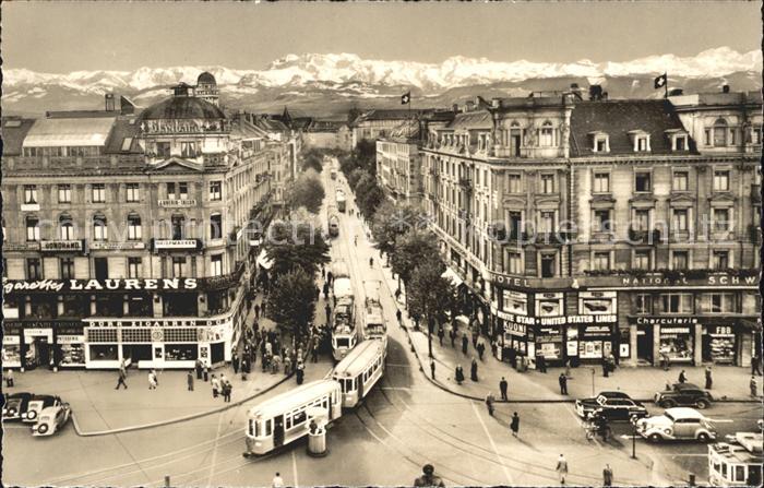 Strassenbahn Zuerich Bahnhofstrasse
