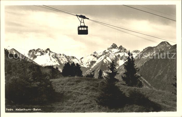 Seilbahn Nebelhorn Oberstdorf Trettachspitze Kra