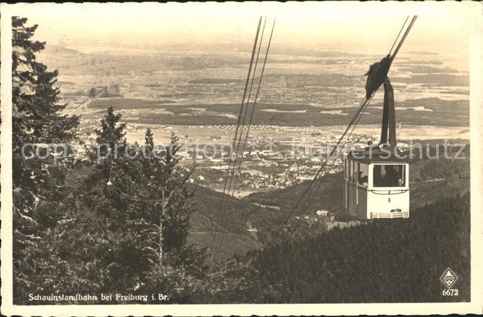 Seilbahn Schauinsland Freiburg im Breisgau