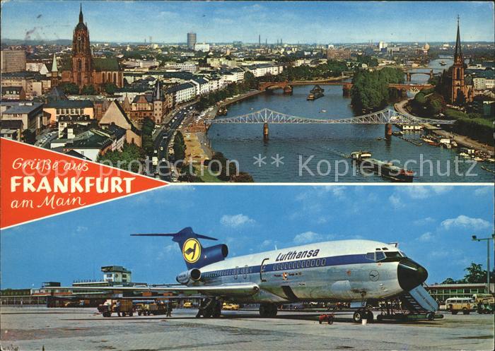 Lufthansa Frankfurt am Main Dom Eiserner Steg