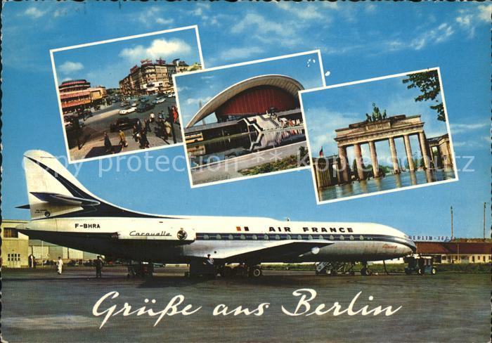 Flugzeuge Zivil Air France Berlin