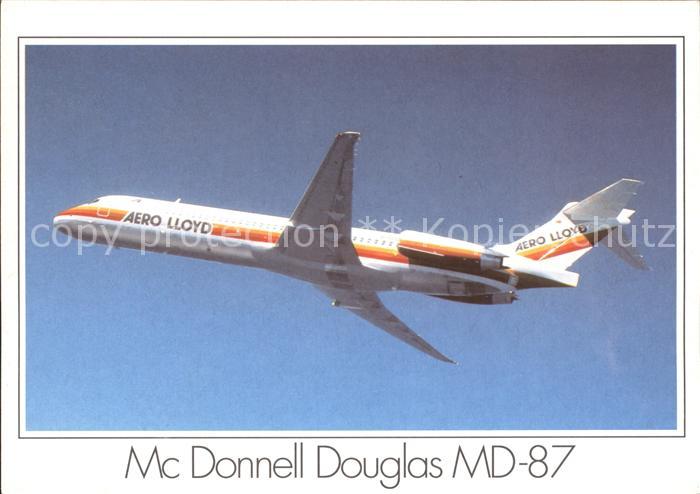 Flugzeuge Zivil Aero Lloyd Mc Donnell Douglas MD-87