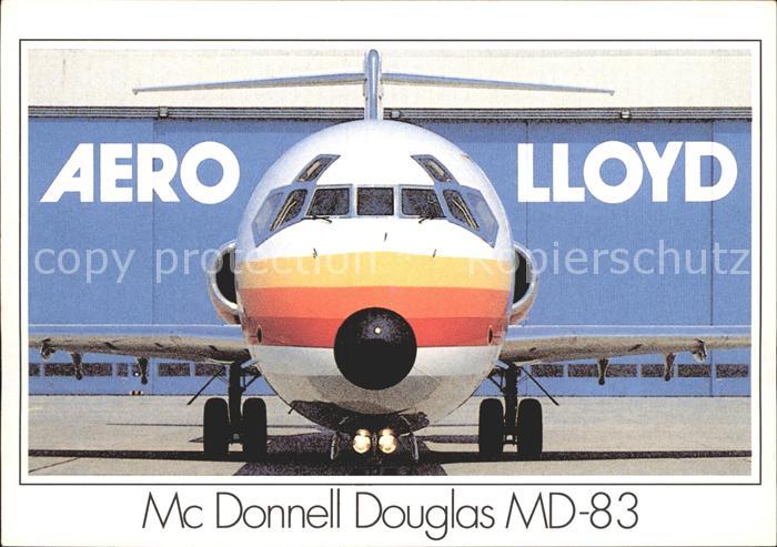Flugzeuge Zivil Aero Lloyd Mc Donnell Douglas MD-83
