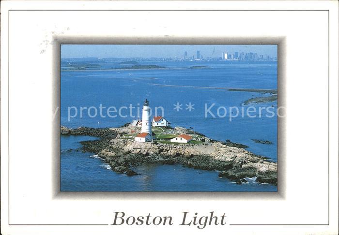 Leuchtturm Lighthouse Boston Light Massachusetts