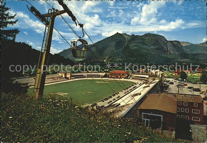 Seilbahn Eckbauer Garmisch-Partenkirchen Olympia-Skistadion