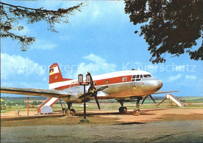 Flugzeuge Zivil Interflug Langenbernsdorf