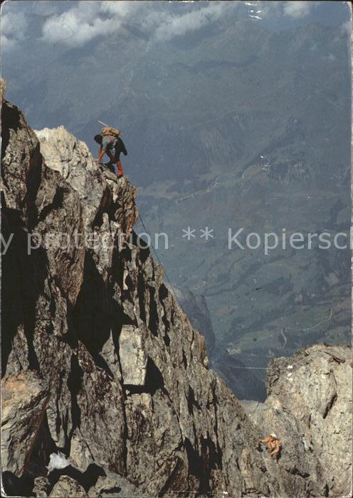 Klettern Bergsteigen