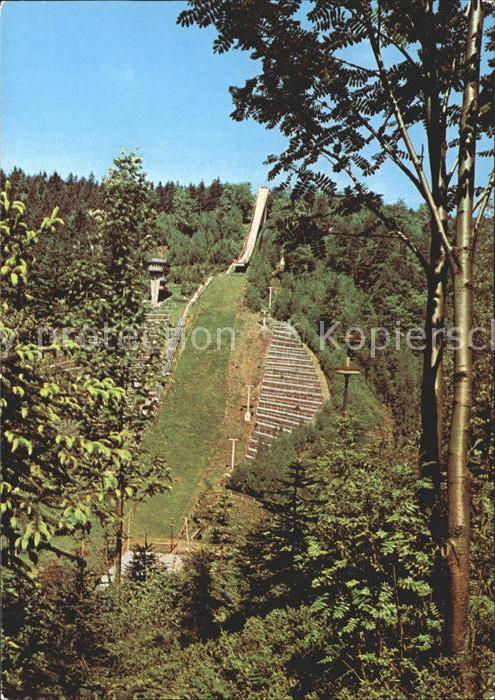 Ski-Flugschanze Grosse Aschbergschanze Klingenthal Sachsen