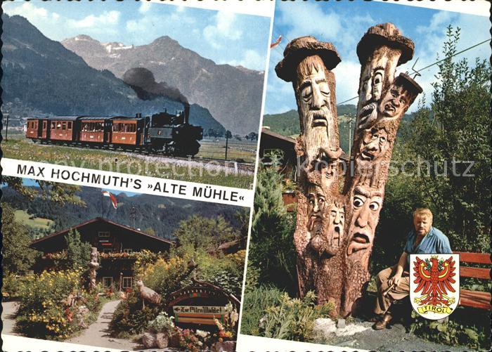 Lokomotive Max Hochmuth's Alte Muehle Mayrhofen Zillertal