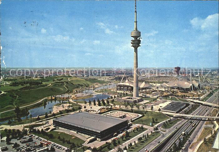 Olympia Olympiapark Olympiaturm Muenchen