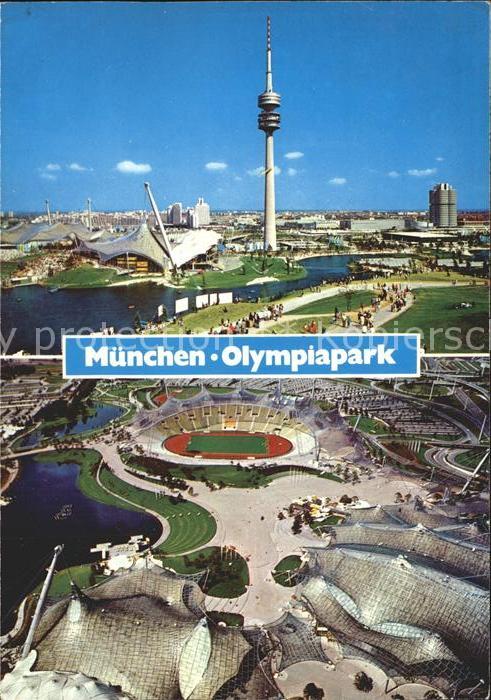 Olympia Muenchen Olympiapark Olympiaturm