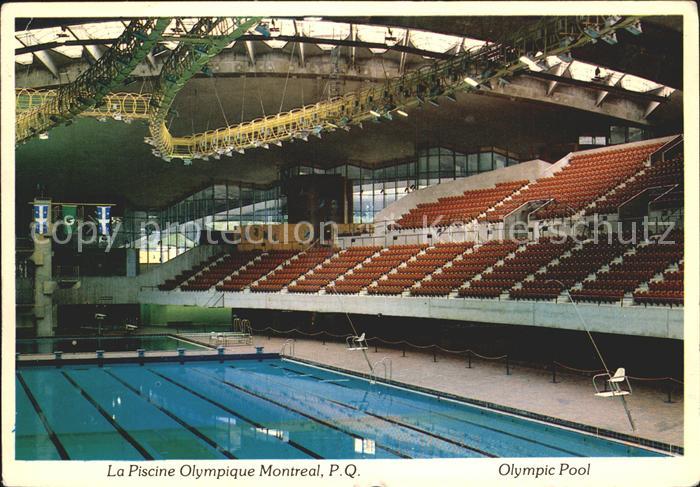 Schwimmbad Piscine Olympique Montreal Canada
