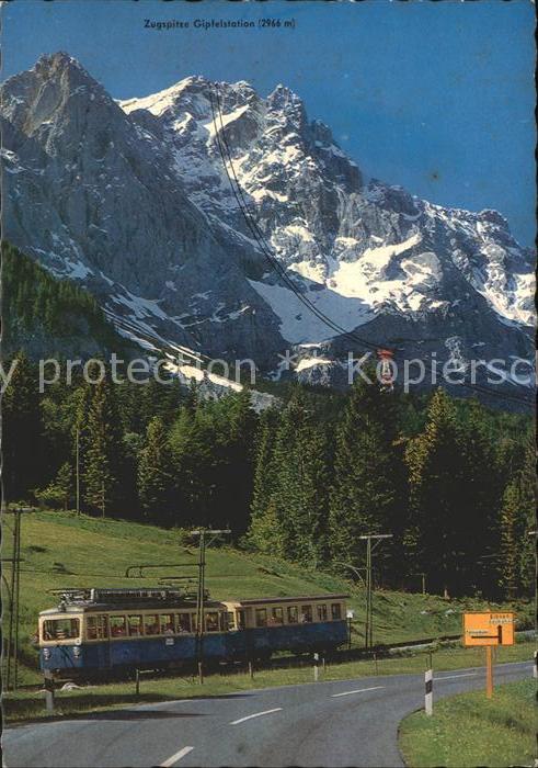 Zugspitzbahn Zahnradbahn Zugspitzgipfel